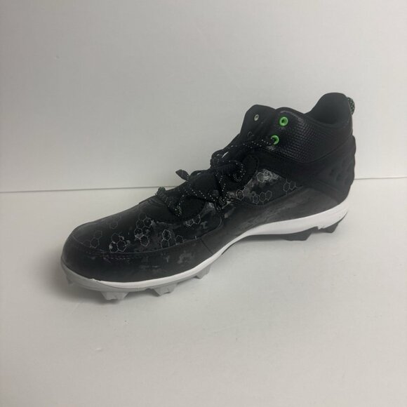Under Armour Mens Harper 8 Mid RM Baseball Clear Black Size 13 M - Picture 2 of 6